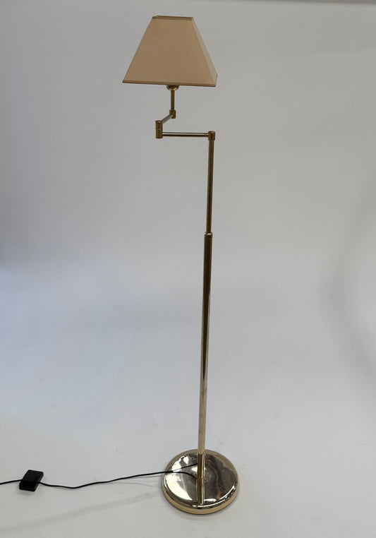 Vintage Brass Articulated Floor Lamp