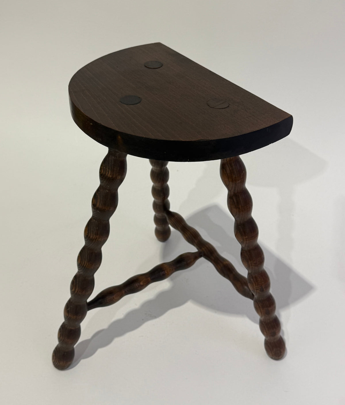 Vintage French Bobbin Tabouret - Two Available