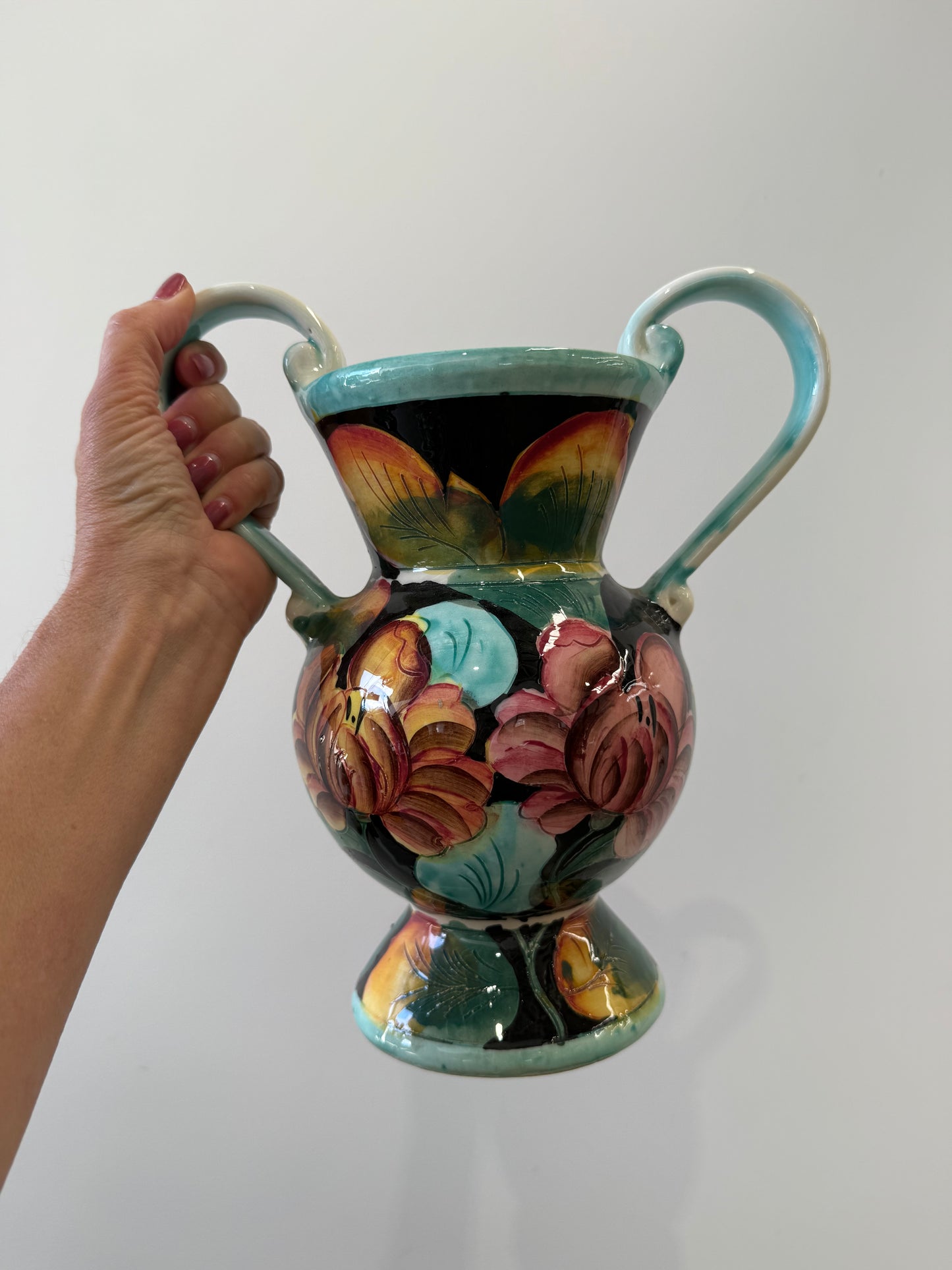 French Vallauris Ceramic Vase