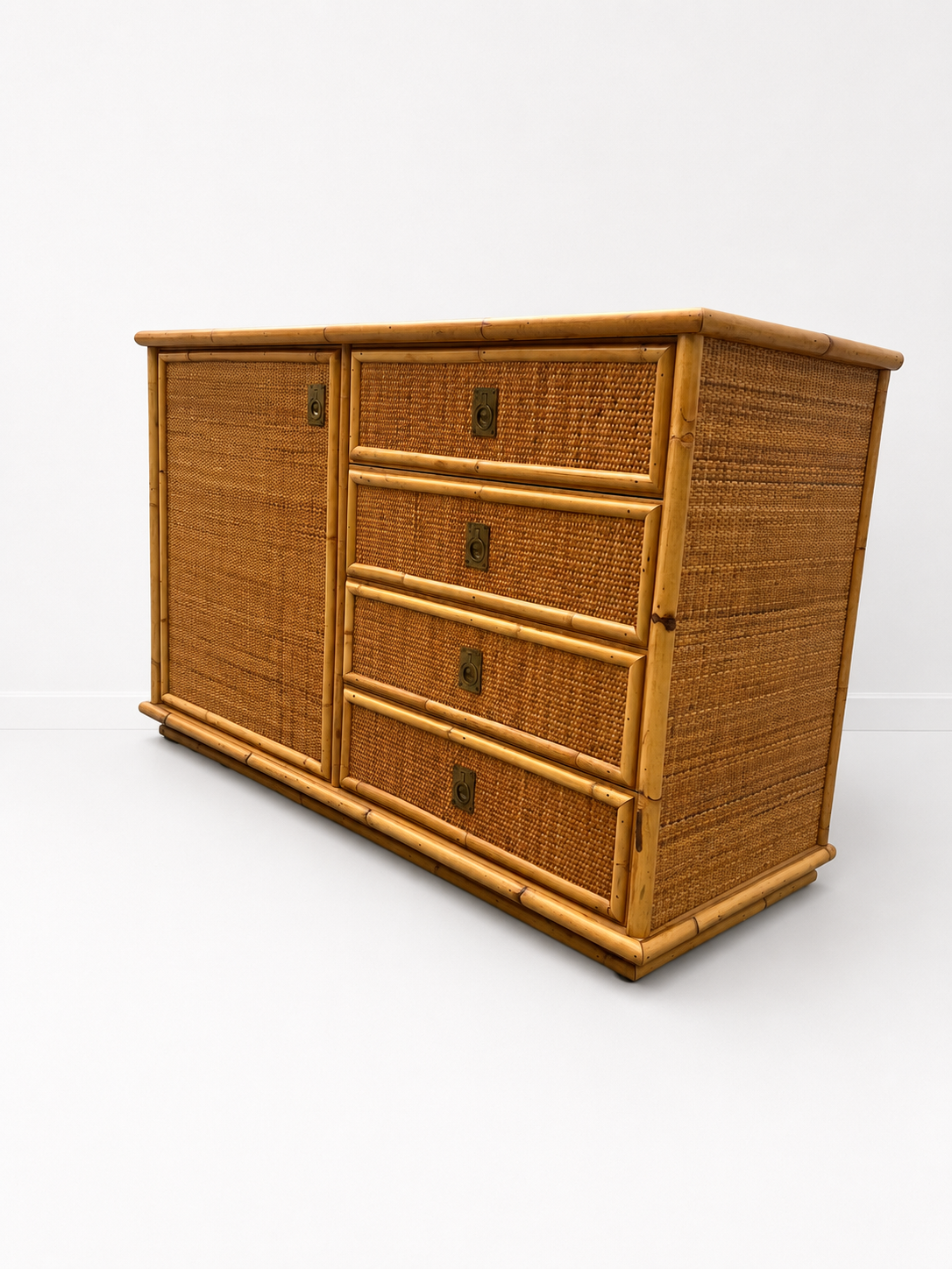 PRE-ORDER: Italian Bamboo Sideboard by Dal Vera