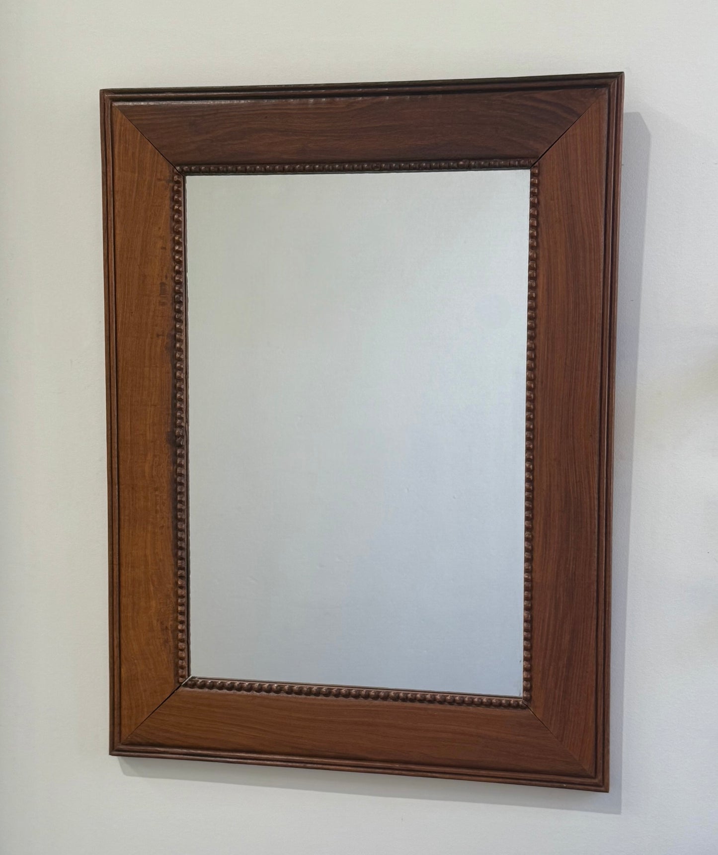 Vintage French Timber Mirror
