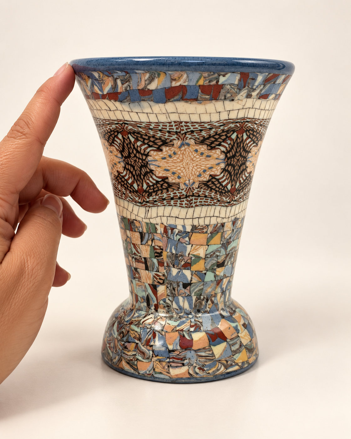 French Ceramic Vase by Jean Gerbino
