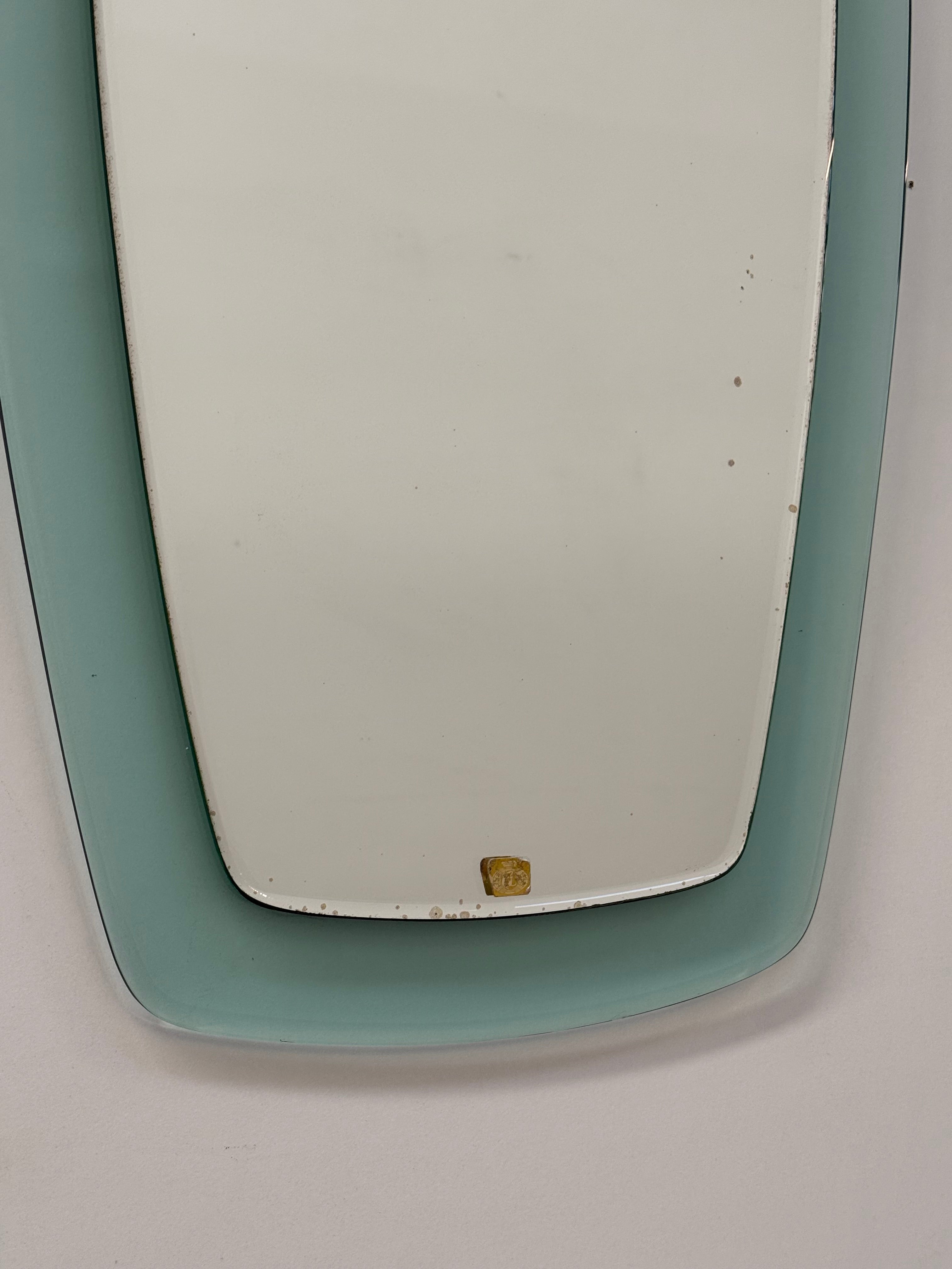 1950’s Italian Glass Mirror