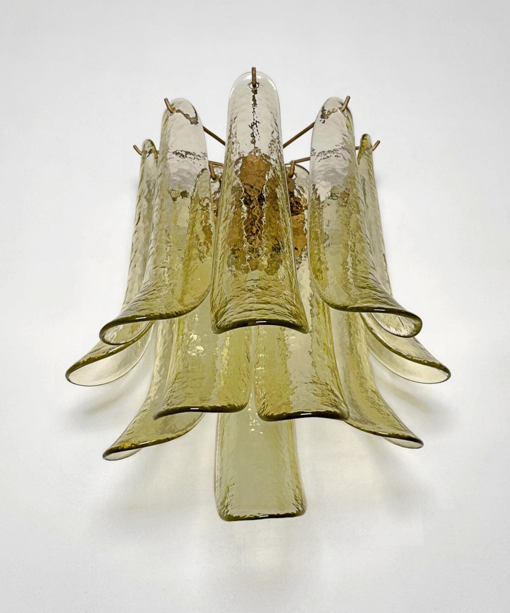 Pair of Murano Glass Wall Lights