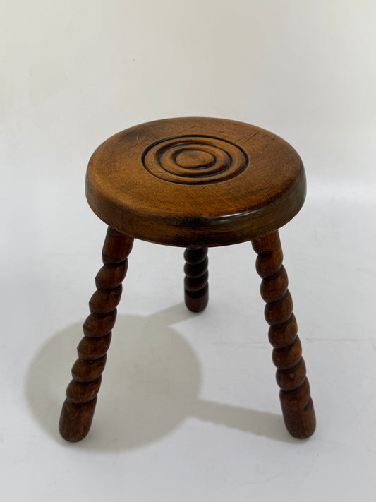 Vintage French Dudouyt Tabouret