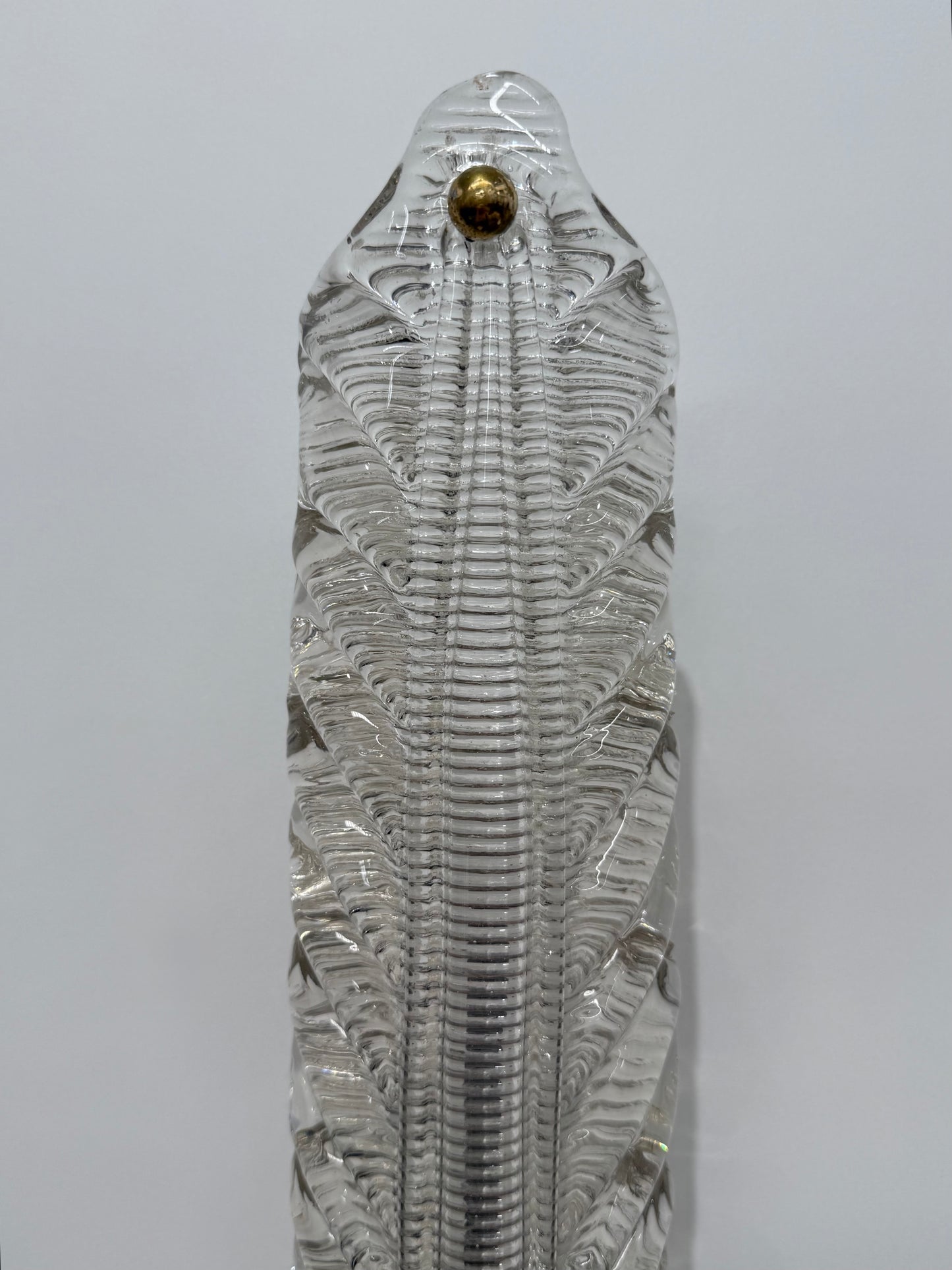 Murano Glass Leaf Wall Light by Barovier