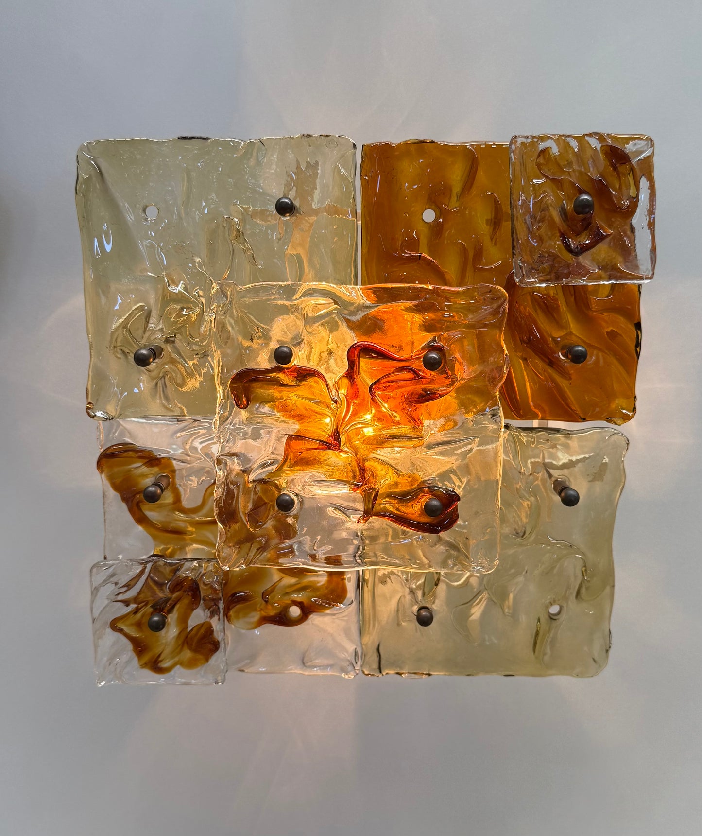 1970’s Murano Wall Light by Toni Zuccheri for Mazzega - Two Available