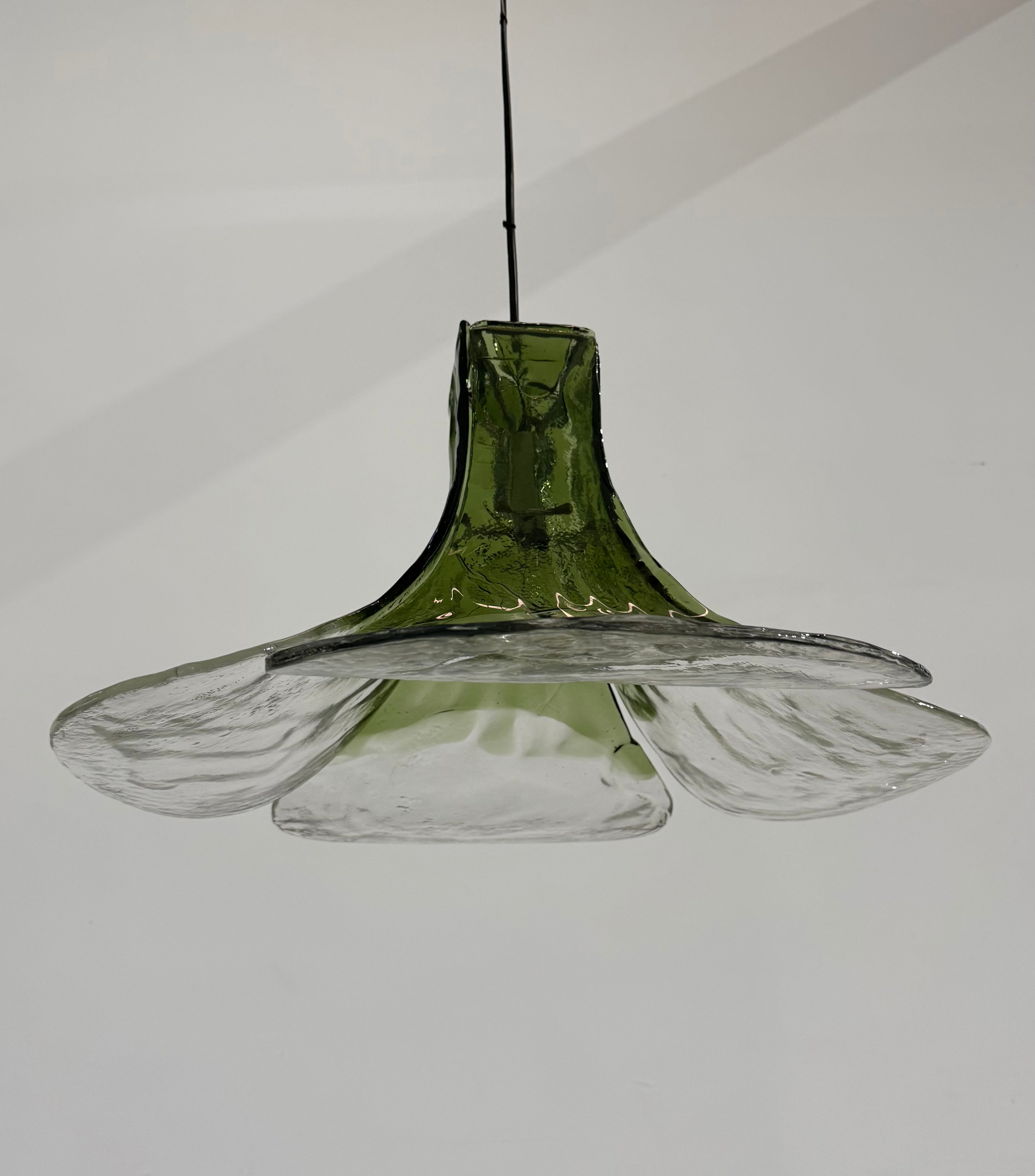 Murano Flower Pendant by Carlo Nason for Mazzega