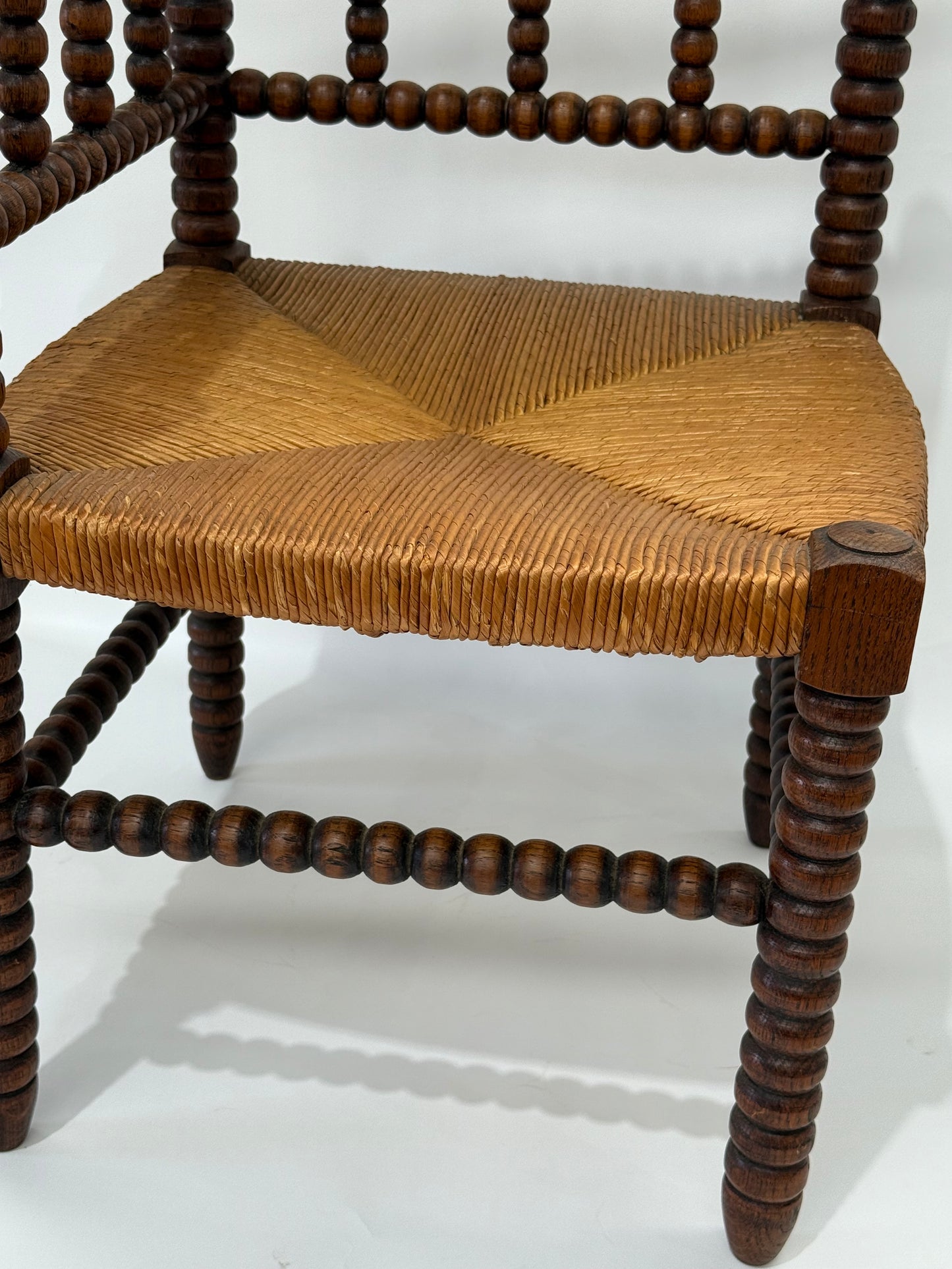 Antique French Bobbin Chair