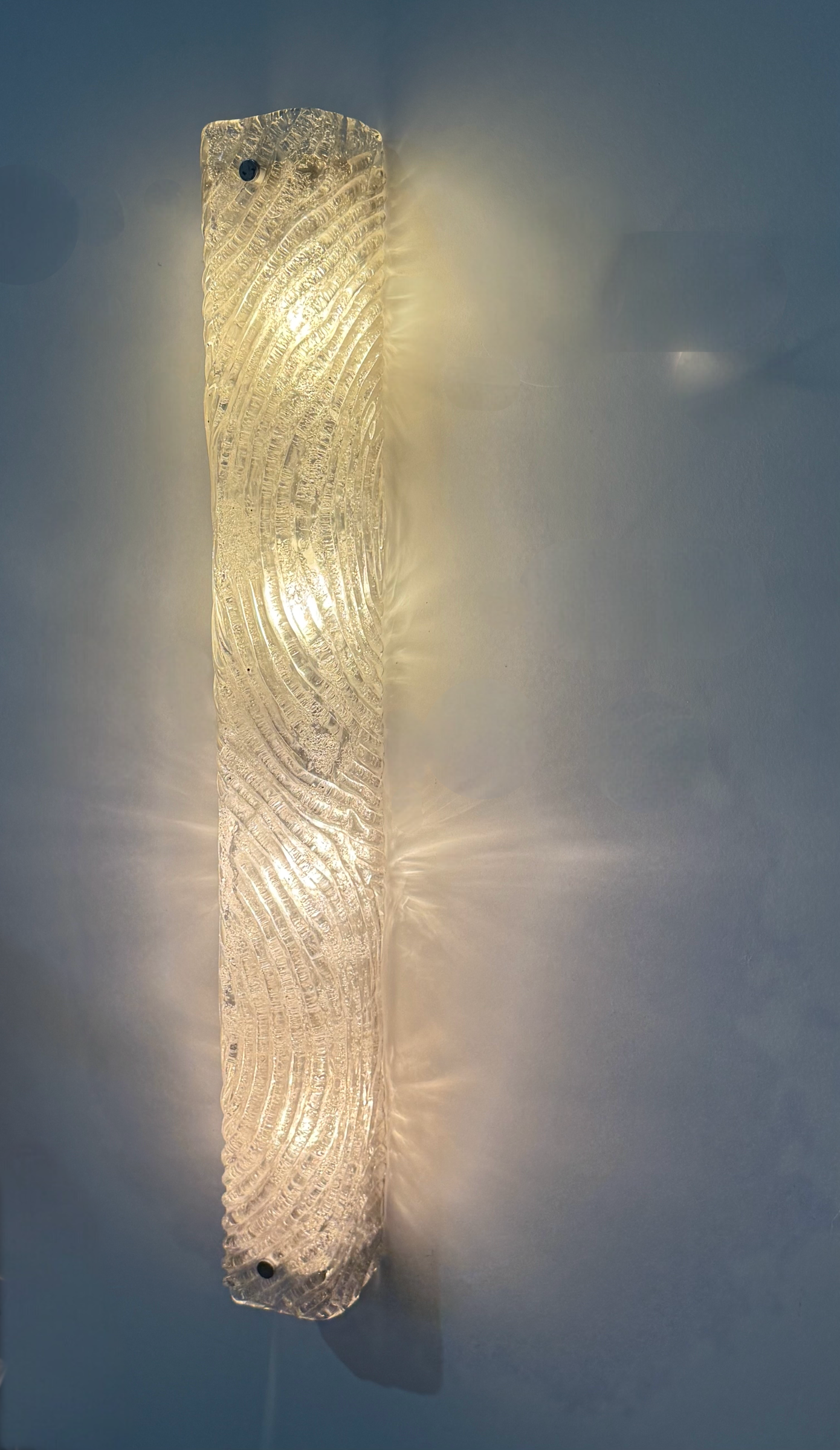 Large 1970’s Murano Wall Light by Mazzega