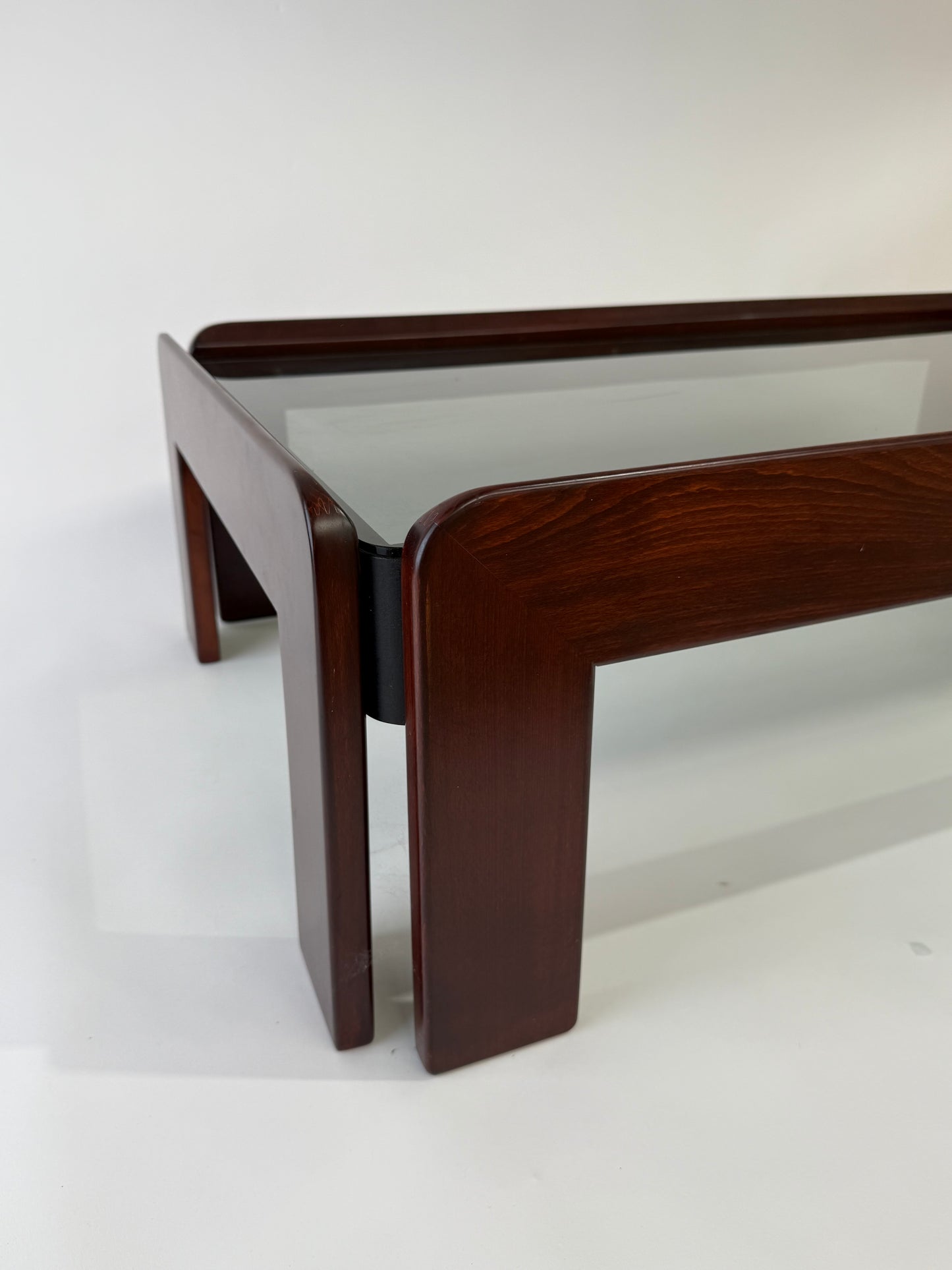 Rosewood Coffee Table by Afra & Tobia Scarpa for Cassina