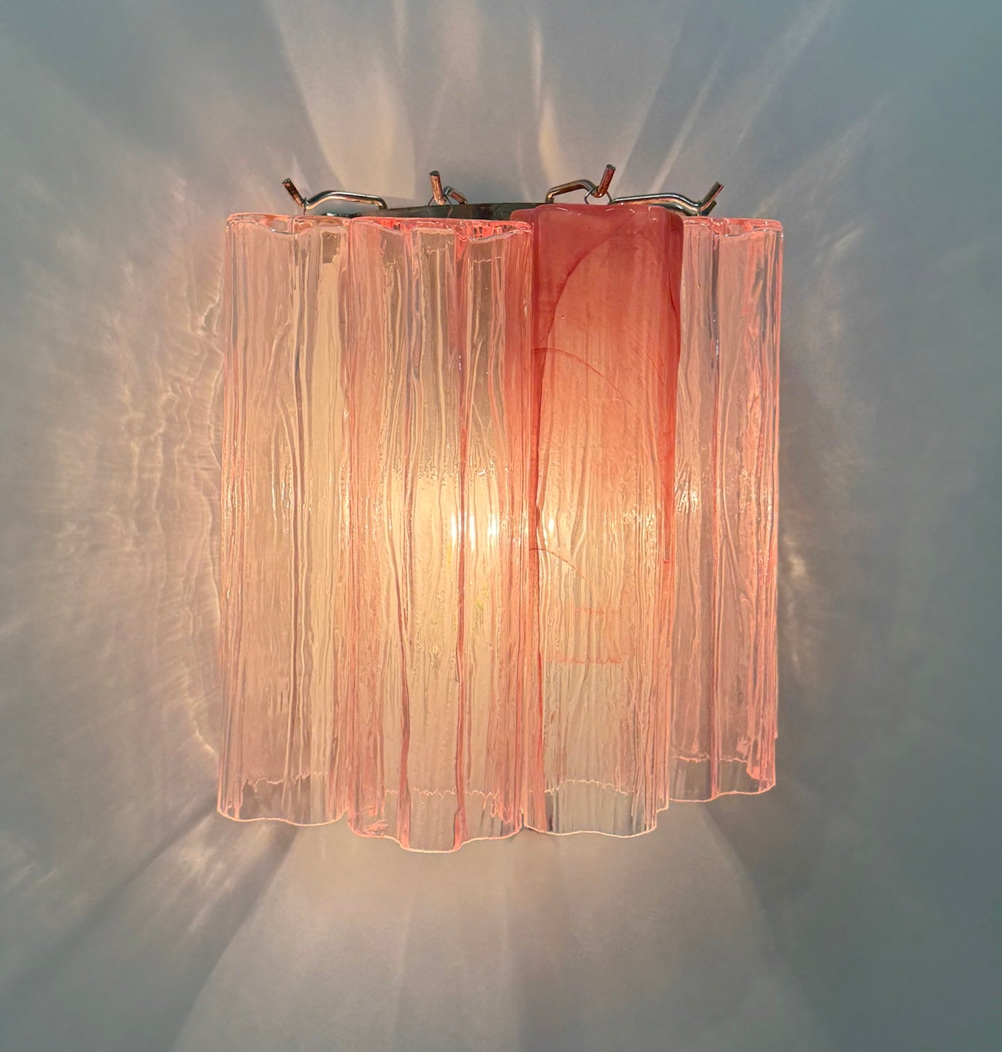 Murano Glass Tube Wall Light