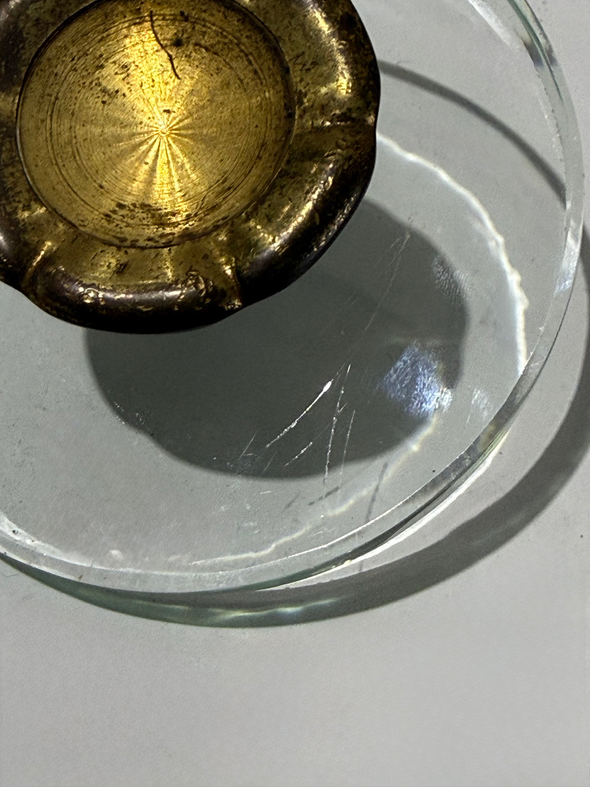 Pair of Italian Murano Glass Cabinetry Pulls