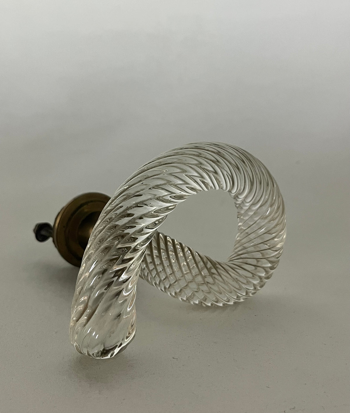 Murano Glass Coat Hook by Venini  - Four Available