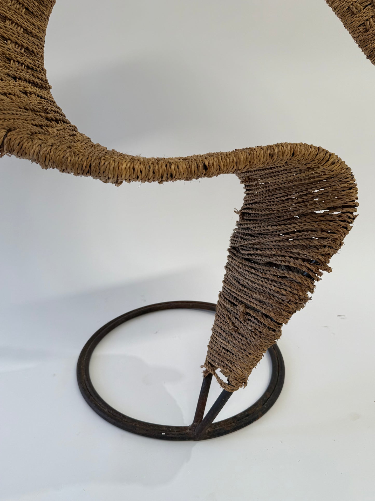 Vintage Sculptural Armchair