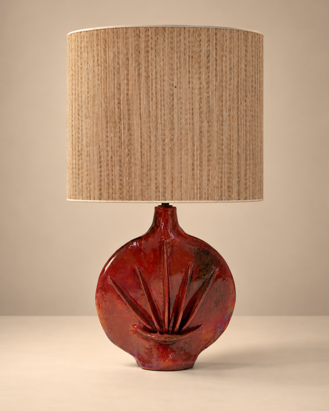 Large 1960’s Italian Ceramic Lamp