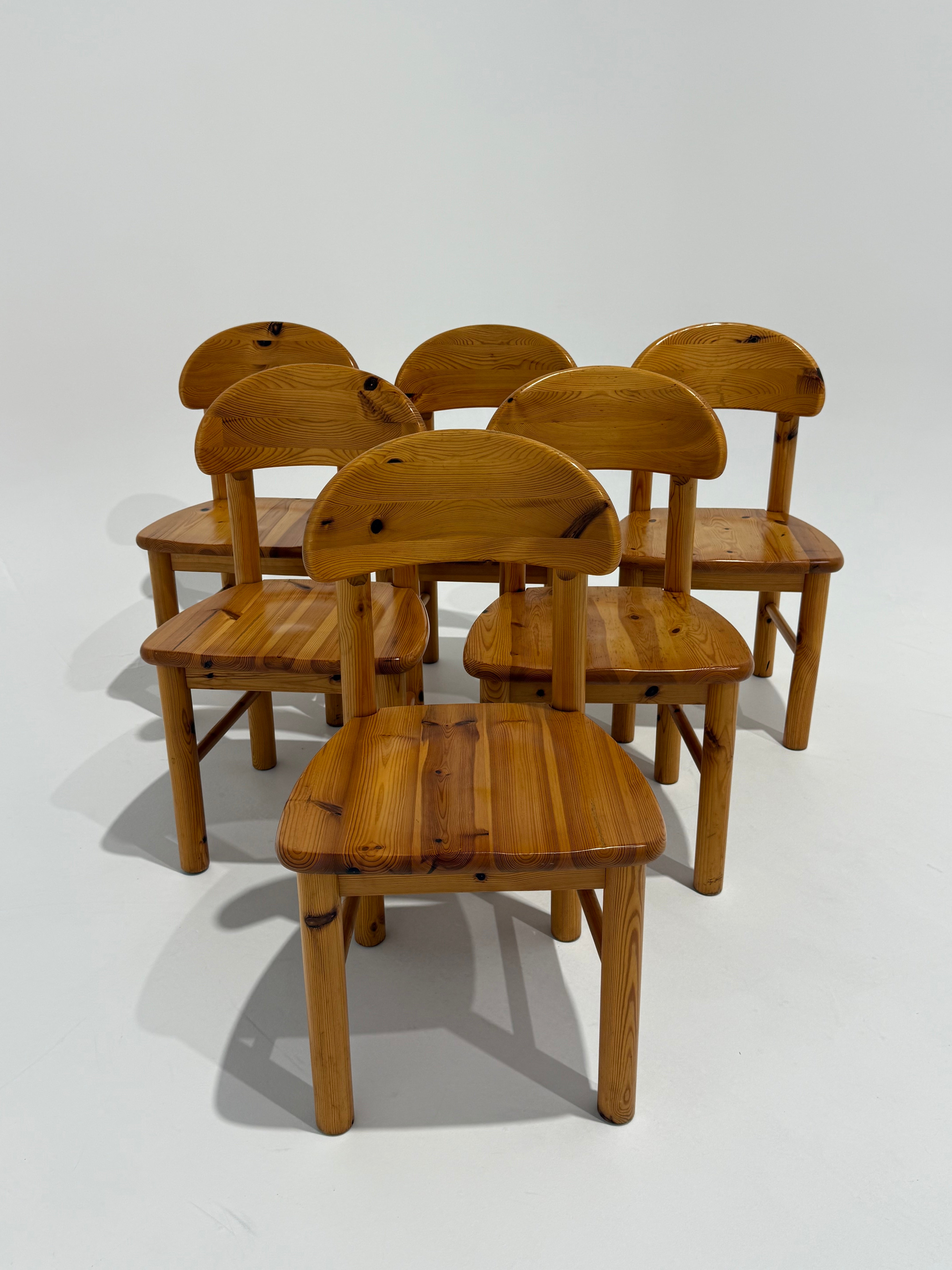 Pine Dining Chair by Rainer Daumiller - 6 Avaialble