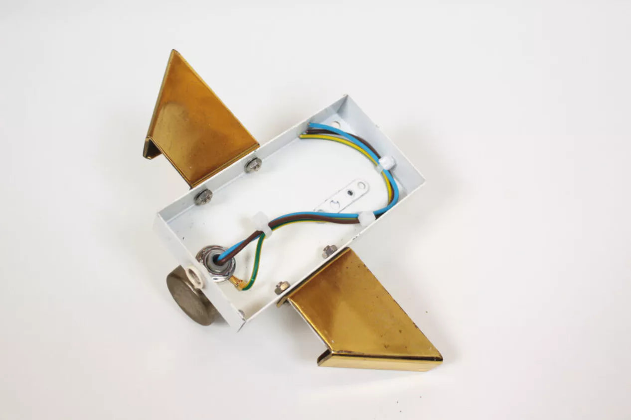 Pair of Murano Wall Lights by Hillebrand