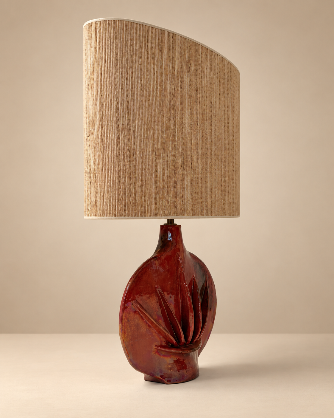 Large 1960’s Italian Ceramic Lamp