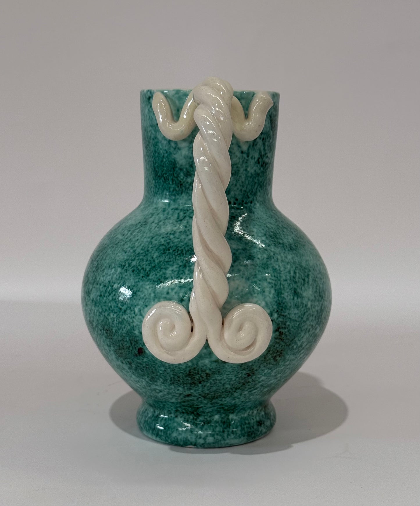 French Ceramic Pichet by Sainte Radegonde