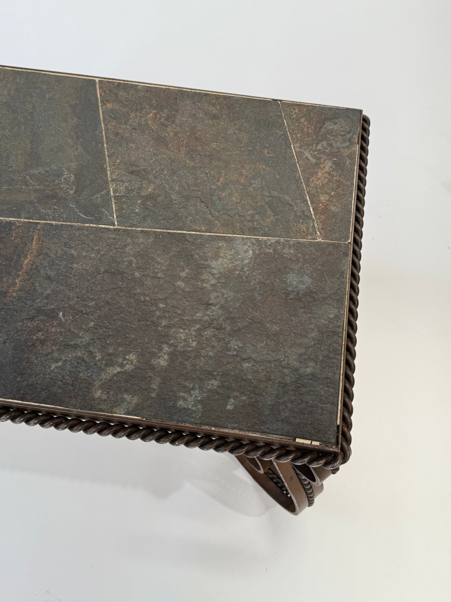 French Slate Coffee Table by Robert Merceris