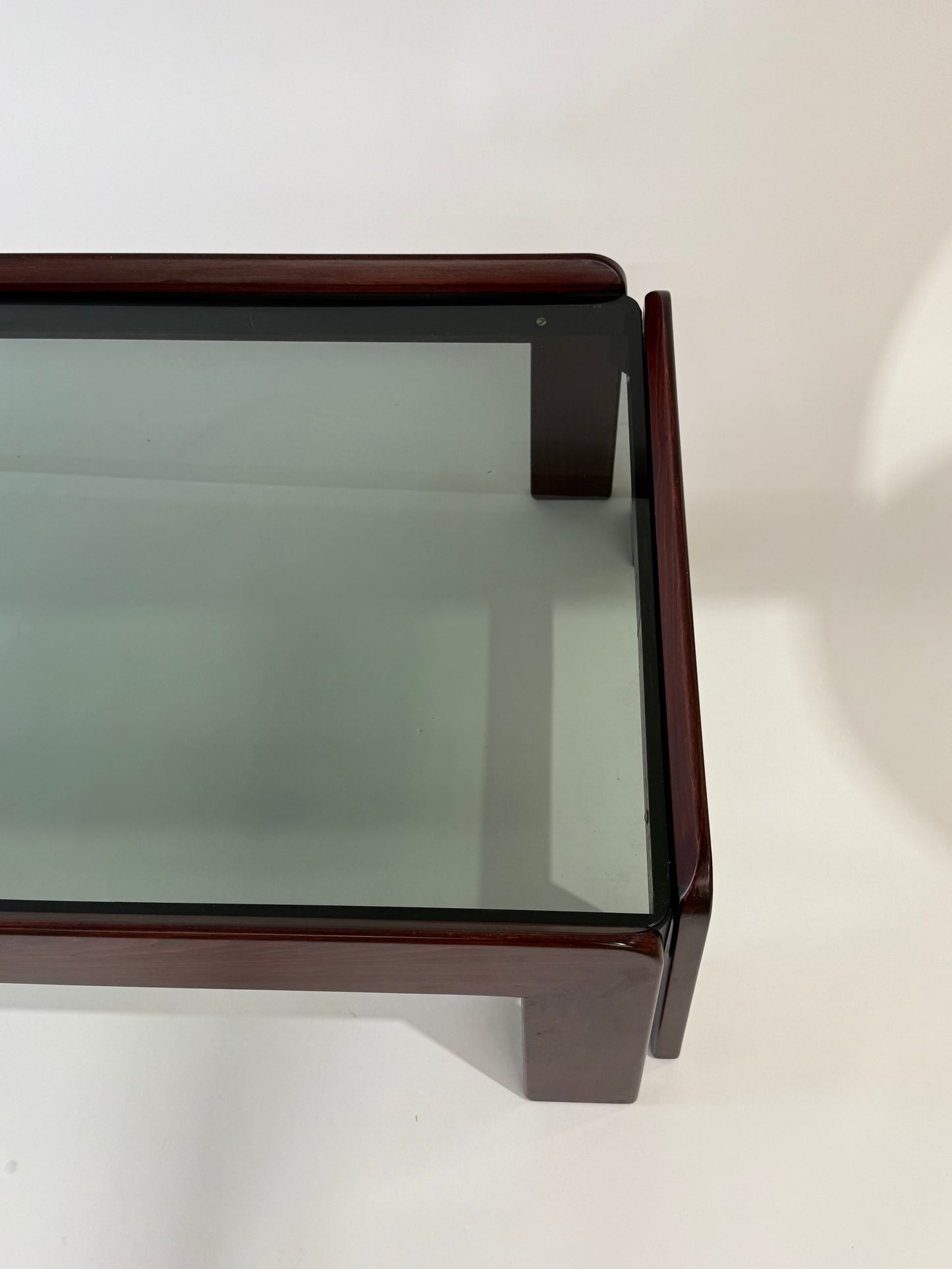 Rosewood Coffee Table by Afra & Tobia Scarpa for Cassina