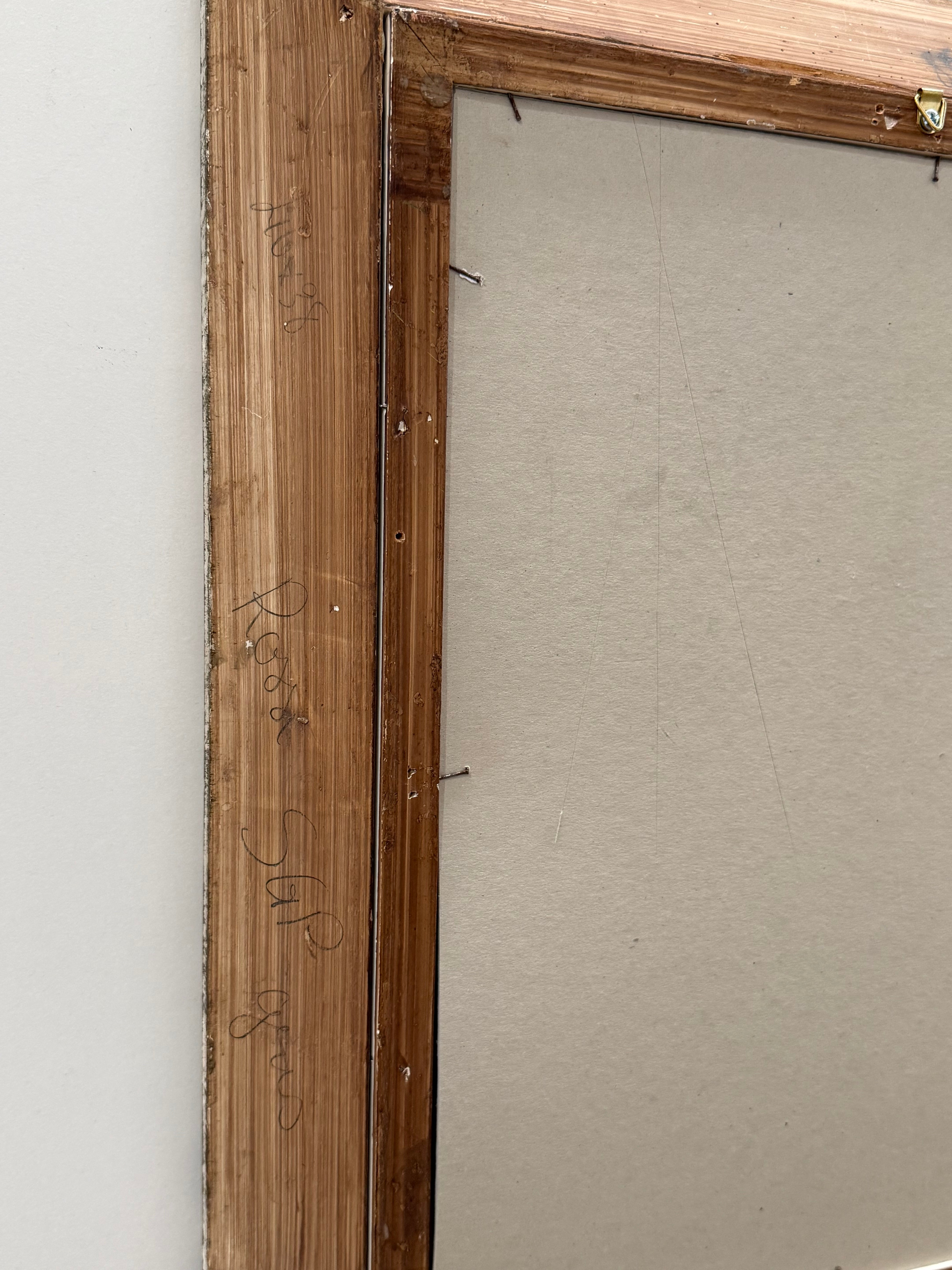 Vintage French Abstract Artwork