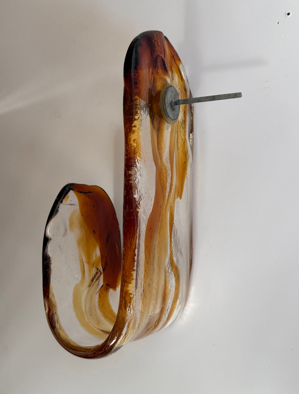1970’s Murano Glass Hook by Mazzega