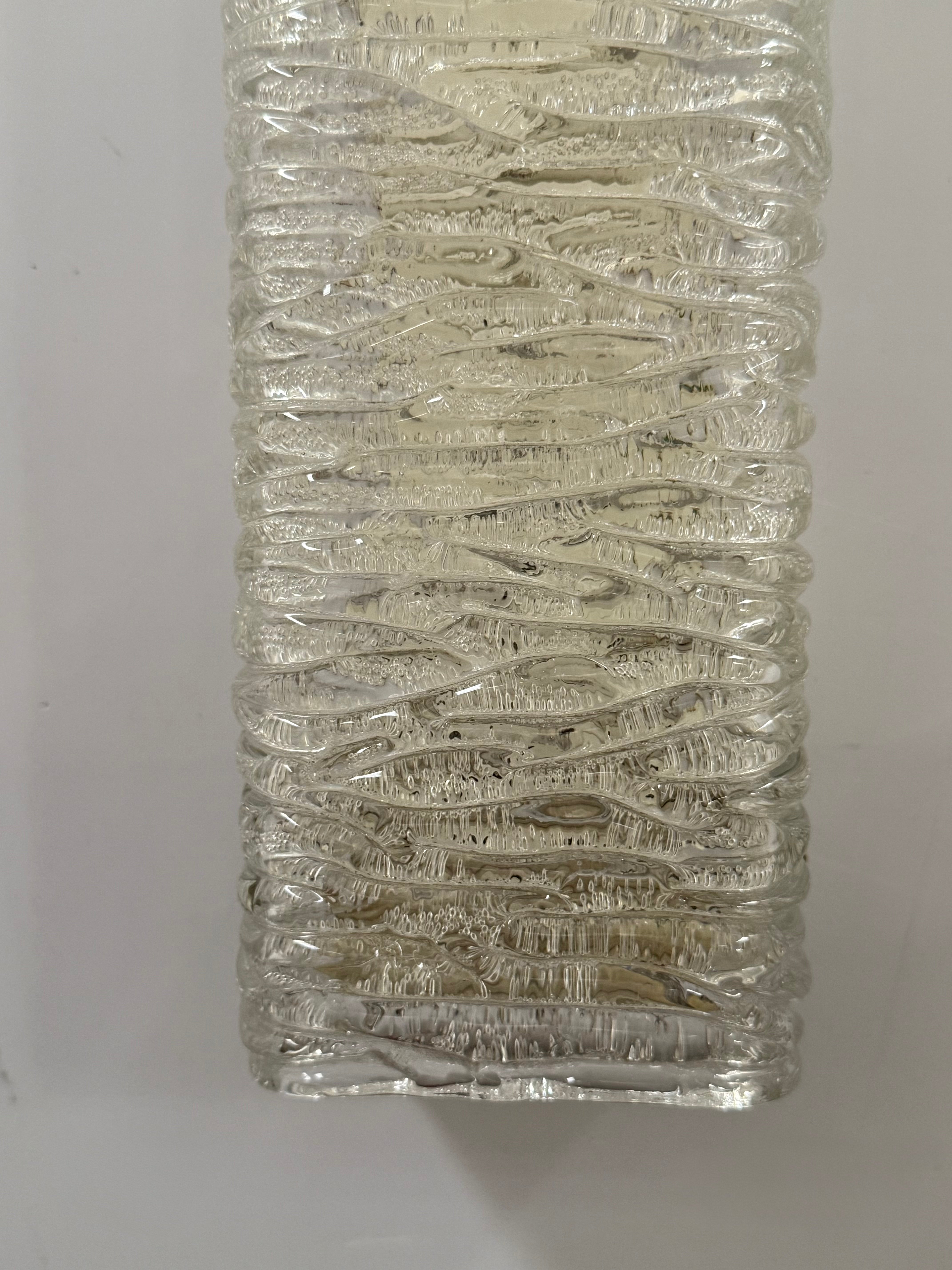 Murano Glass Wall Light by Kaiser Leuchten - Three Available