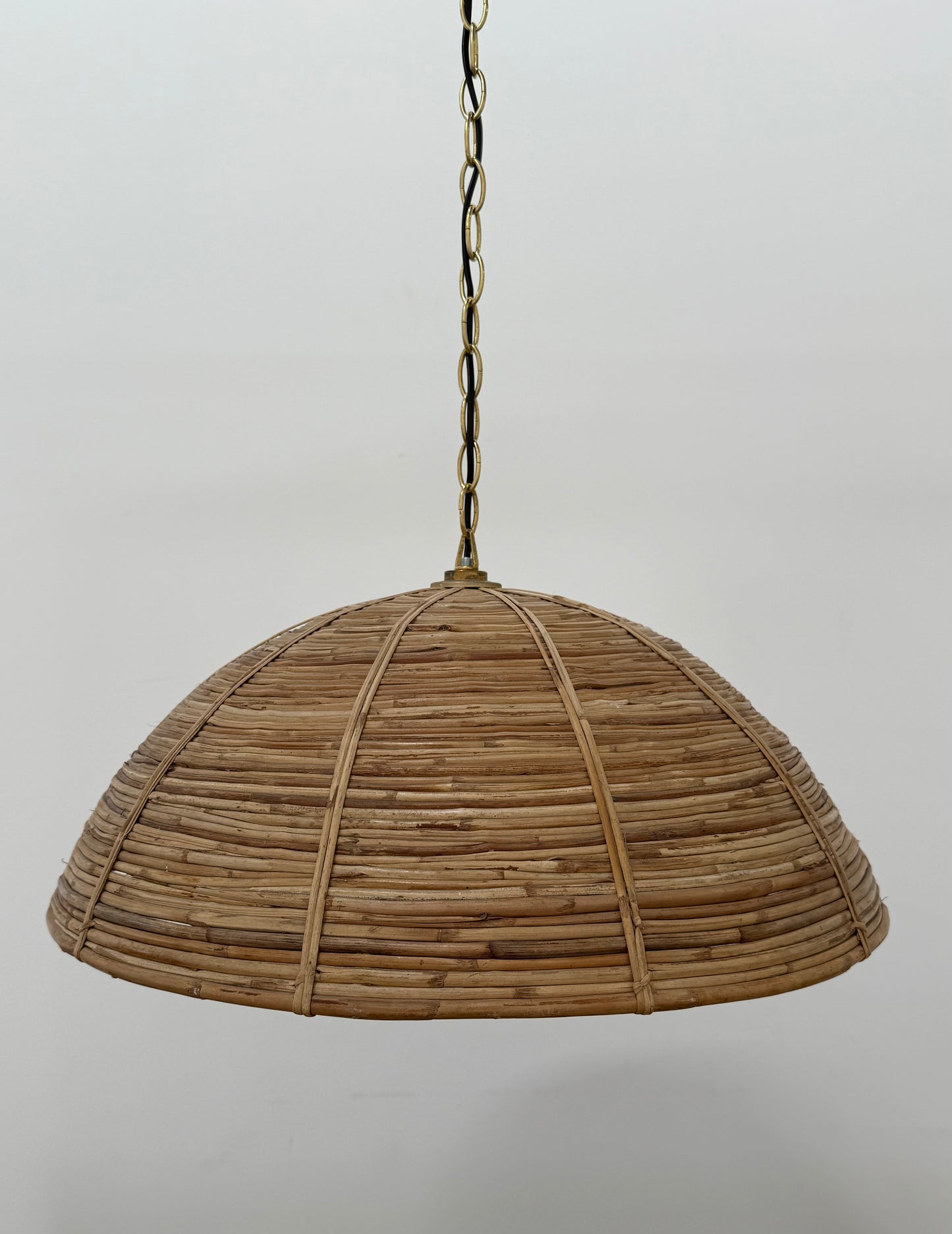 Vintage Italian Bamboo Pendant