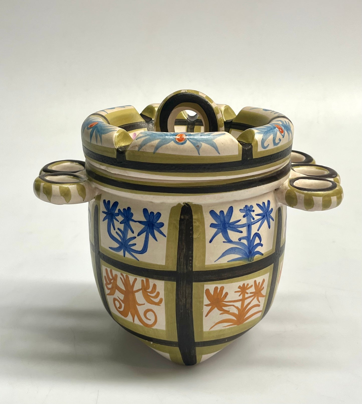 1960’s French Ceramic Pot by Keraluc Quimper