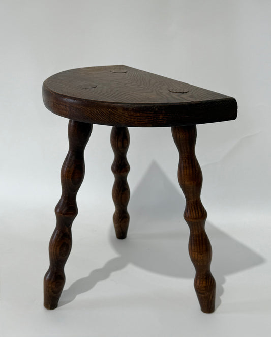 Vintage French Bobbin Tabouret