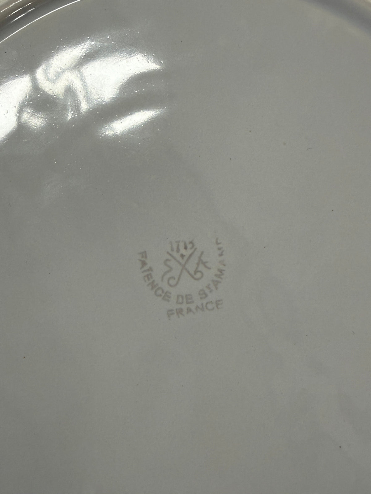 French Ceramic Oyster Plate - Two Available
