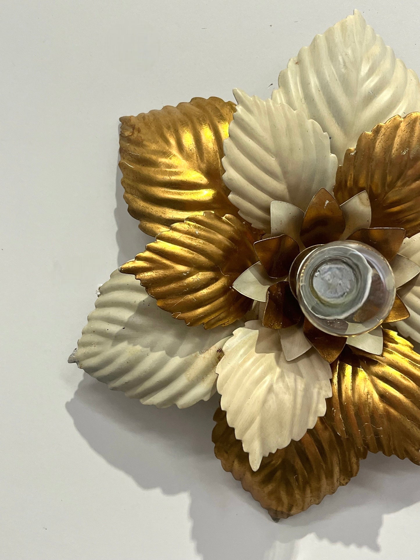 1950’s Italian Floral Wall Light - Three Available