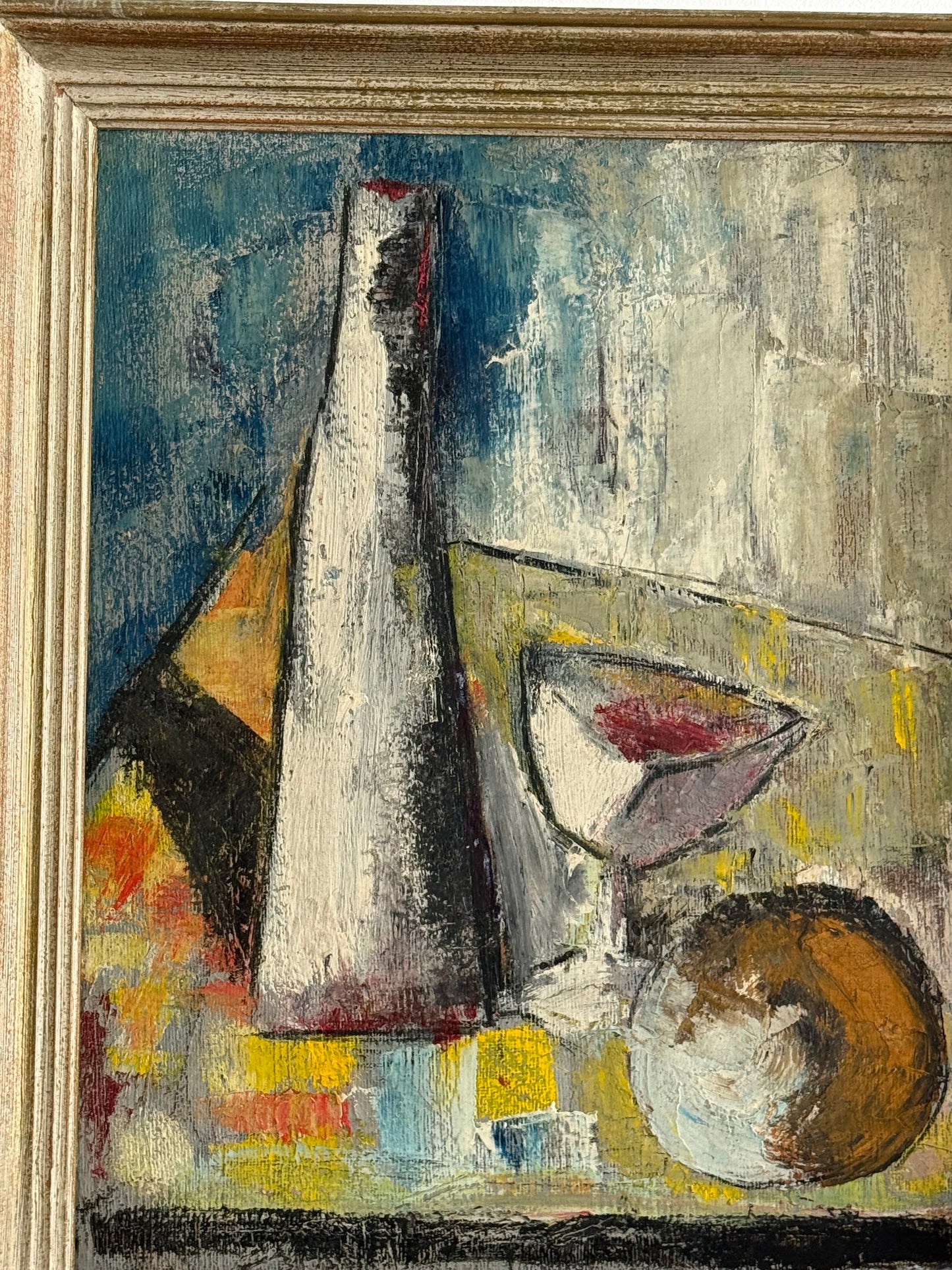 Antique French Cubist Still Life
