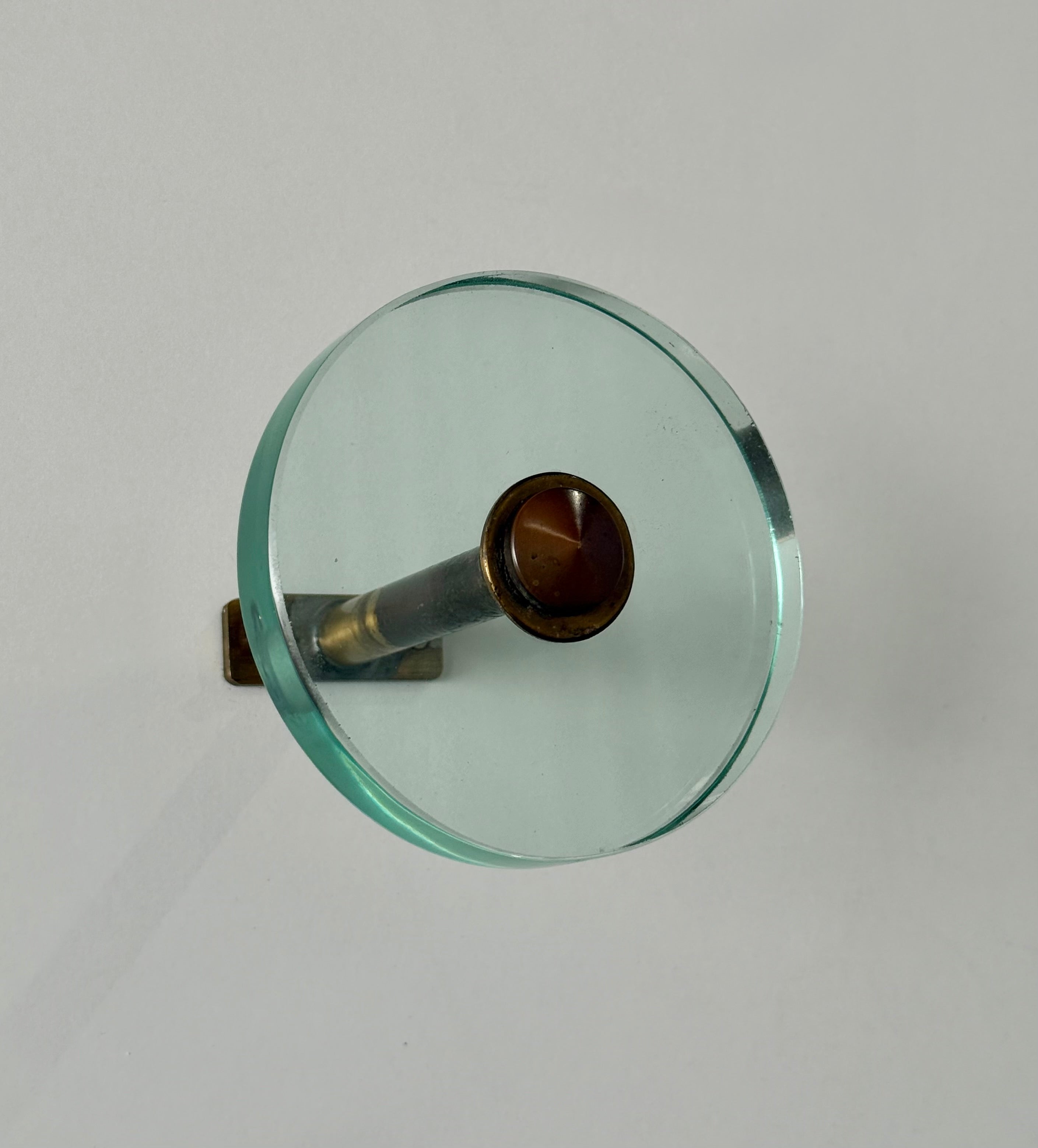 Italian Glass Coat Hook - Four Available