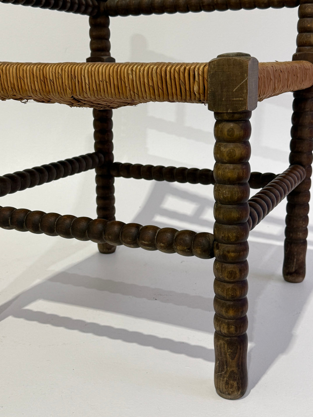 Antique French Bobbin Chair