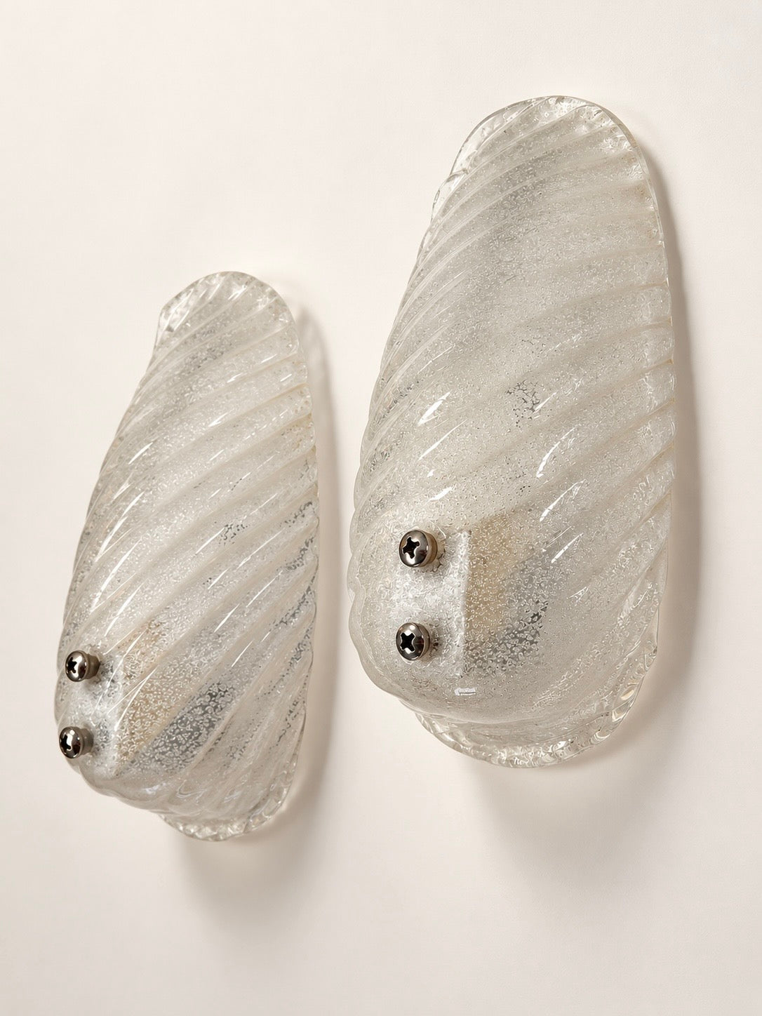 Vintage Murano Wall Lights - Three Available