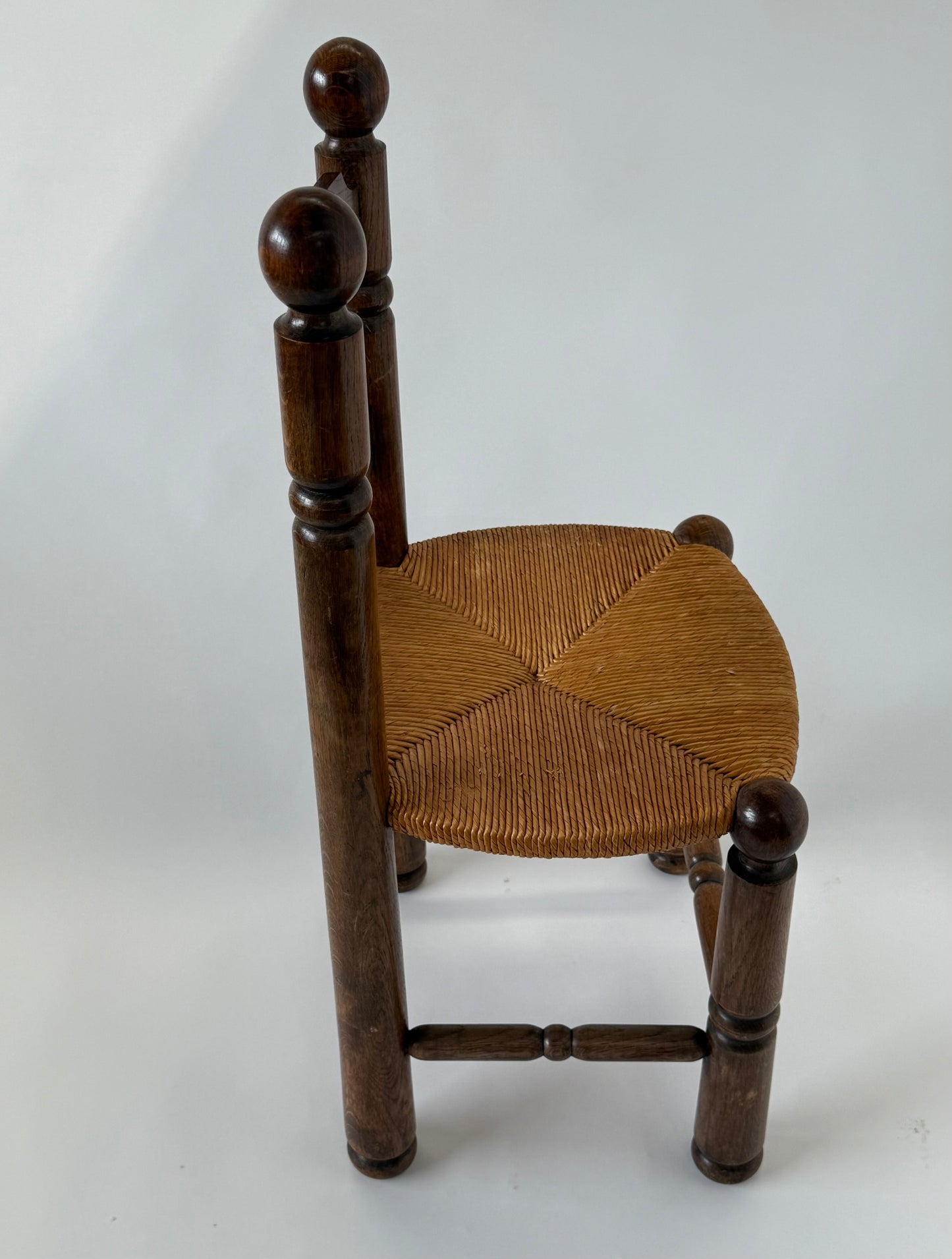 French Brutalist Chair by Charles Dudouyt