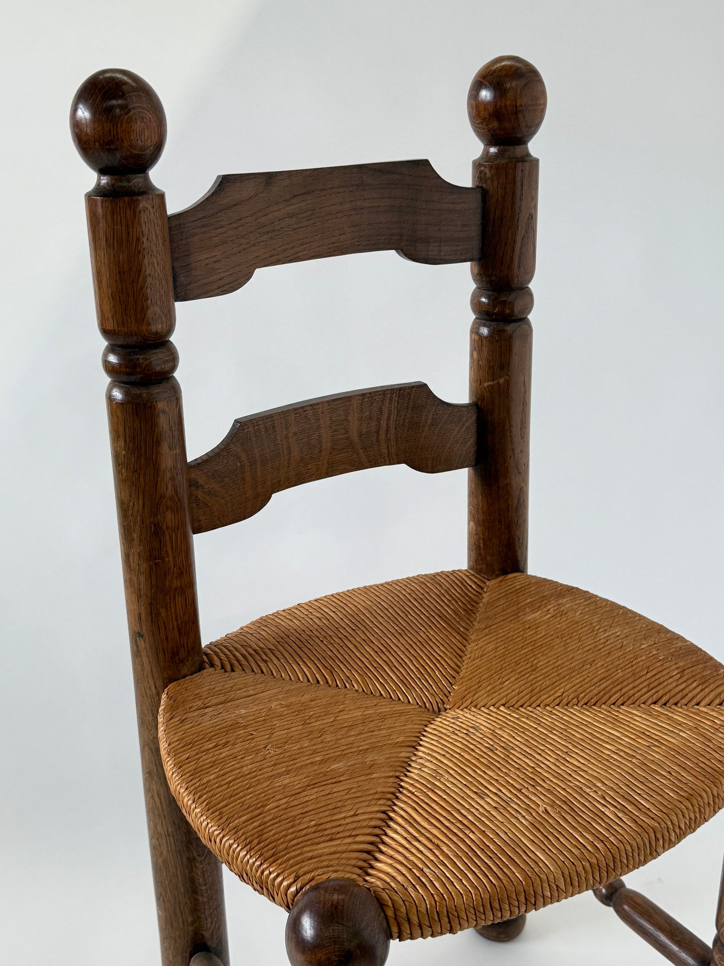 French Brutalist Chair by Charles Dudouyt