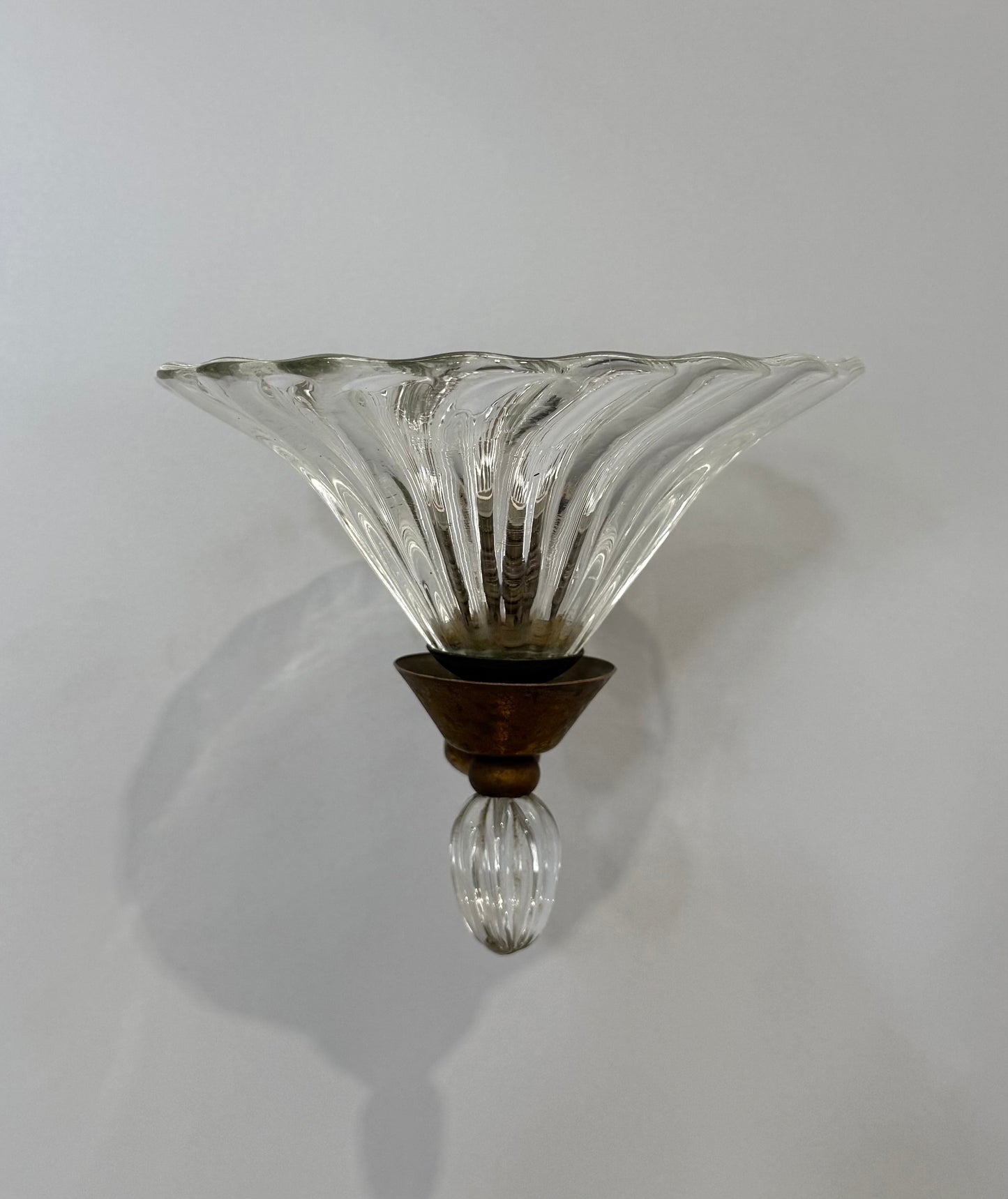 Pair of Murano Barovier Wall Lights
