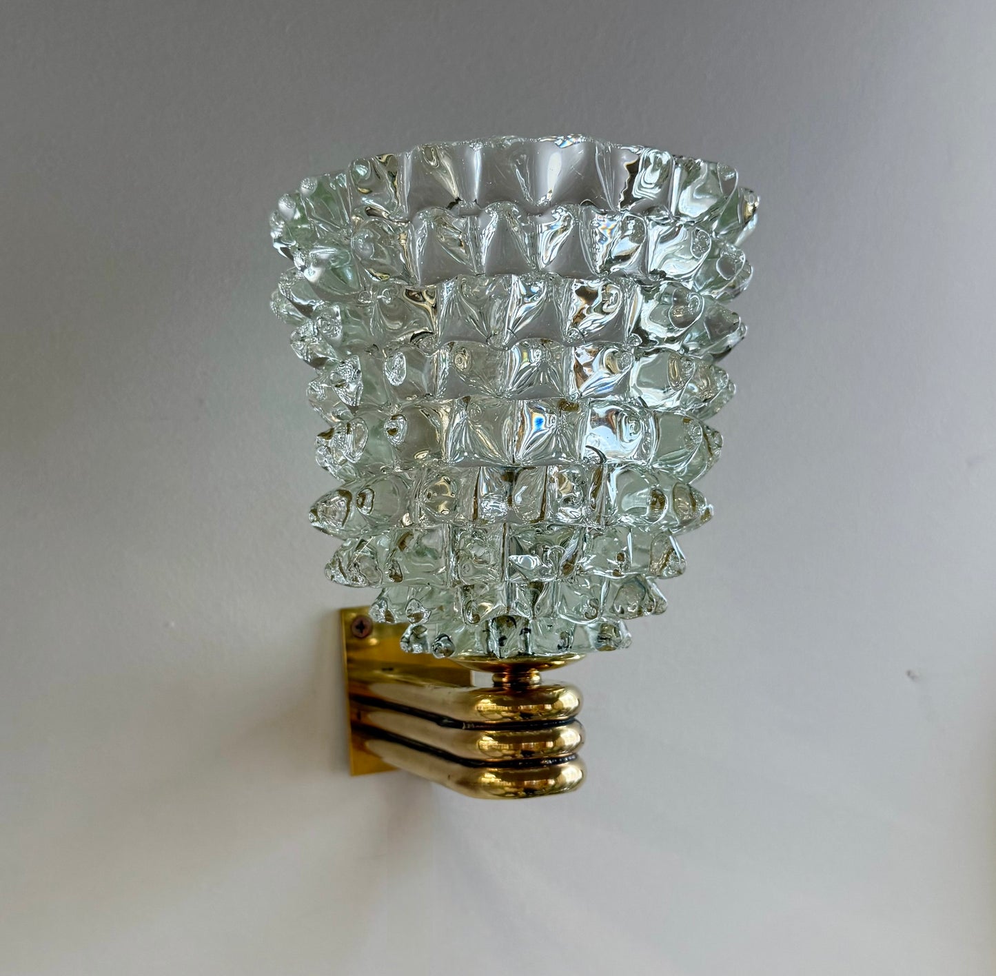 PRE-ORDER Murano Rostrato Wall Light - Two Available