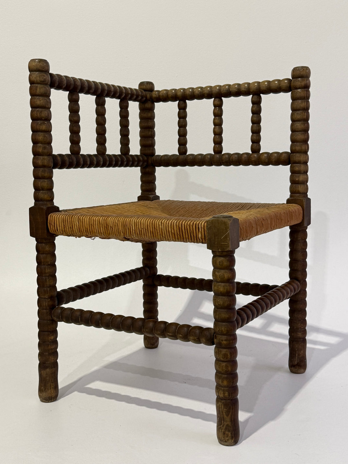 Antique French Bobbin Chair