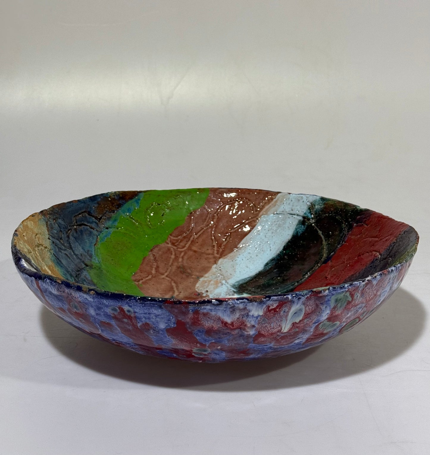 Hand Painted French Ceramic Bowl