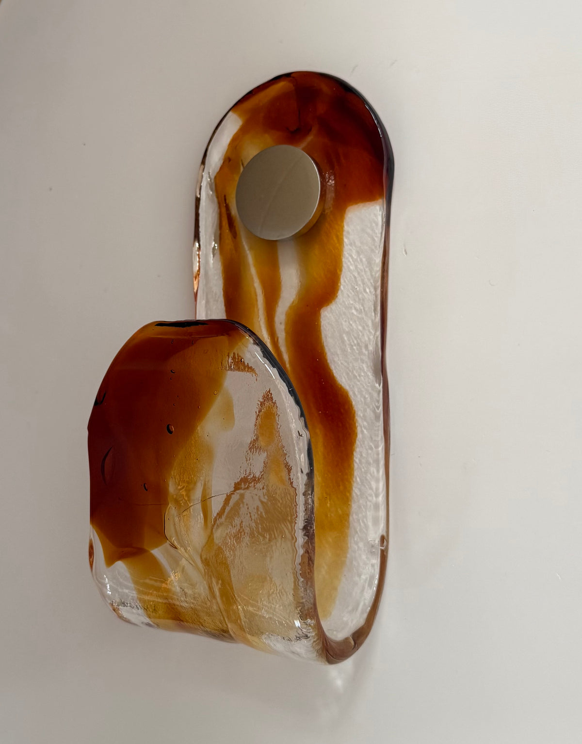 1970’s Murano Glass Hook by Mazzega