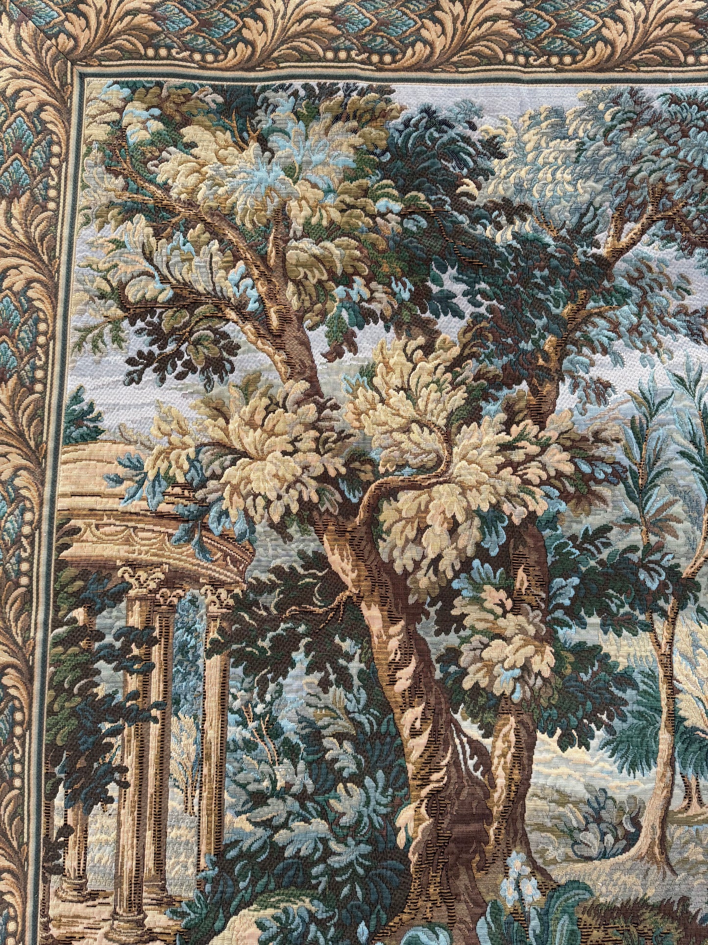 20th Century French Verdure Tapestry