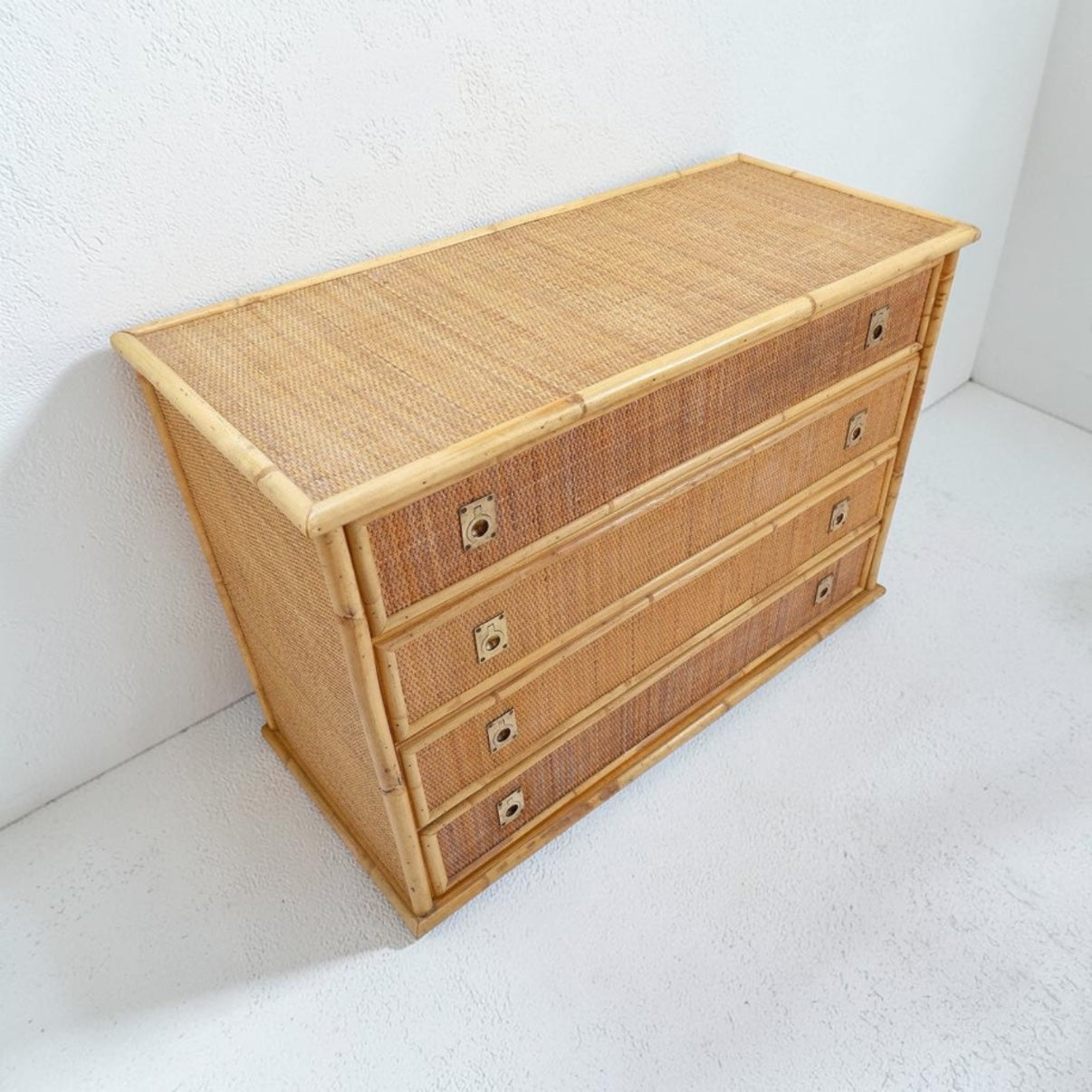 PRE-ORDER: Italian Bamboo Drawers by Dal Vera - Two Available