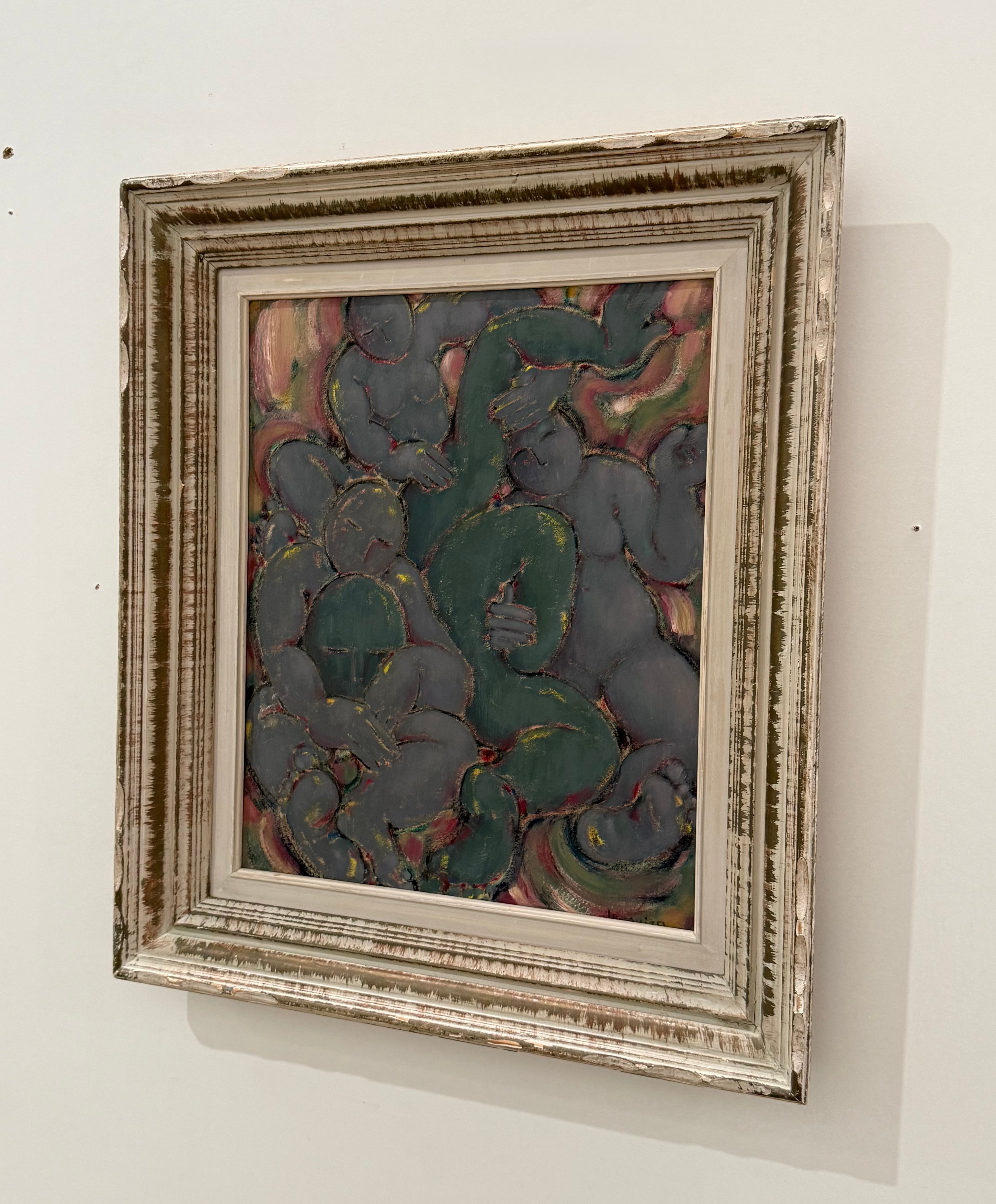 Vintage French Abstract Artwork