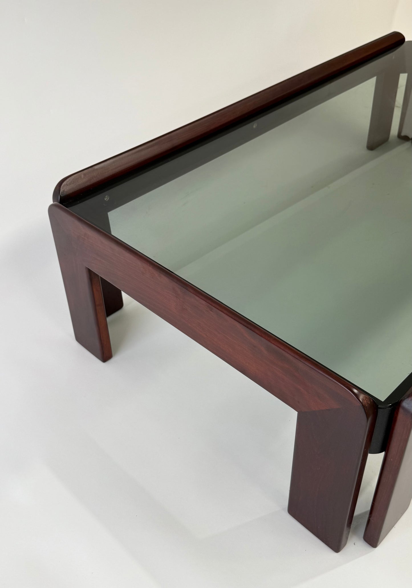 Rosewood Coffee Table by Afra & Tobia Scarpa for Cassina