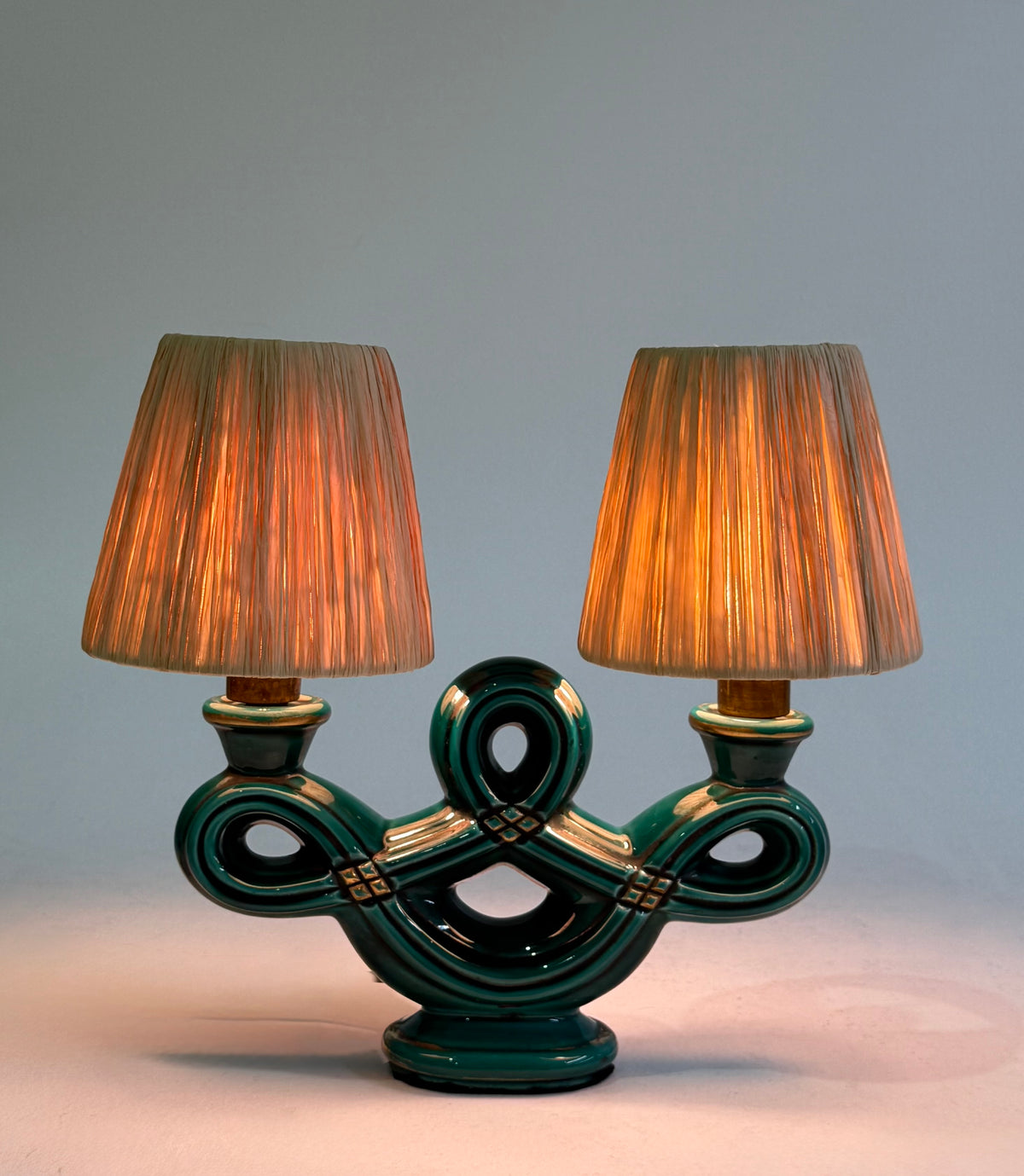 1960’s French Ceramic Lamp - Two Available